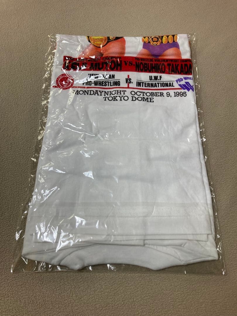★未開封★武藤×高田 Ｔシャツ Ｌ★新日本対ＵＷＦ １０月９日 東京ドーム★