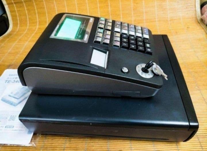 カシオレジスター　TE-340/NL300　フル設定無料　707777