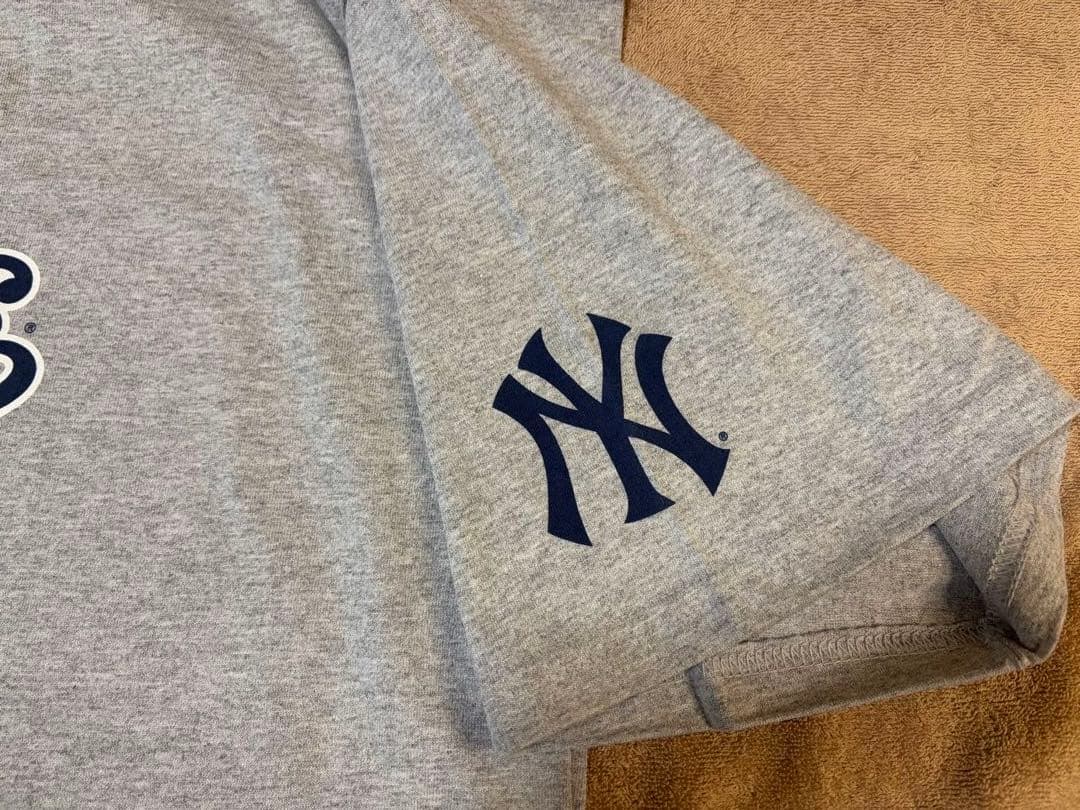 【新品】NIKE×ヤンキース Tシャツ XL グレー メキシコ製 MLB
