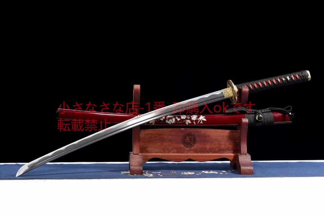 銅装炭素鋼侍刀【花千骨】  古兵器 武具 刀装具 日本刀 模造刀 居合刀