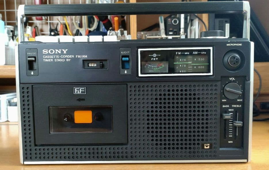 ラジカセ SONY CF-1900