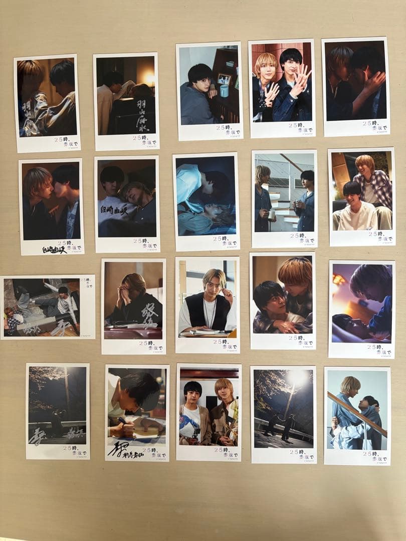 ★25時、赤坂で　チェキ風ブロマイド【コンプリート】駒木根葵汰　新原泰佑★