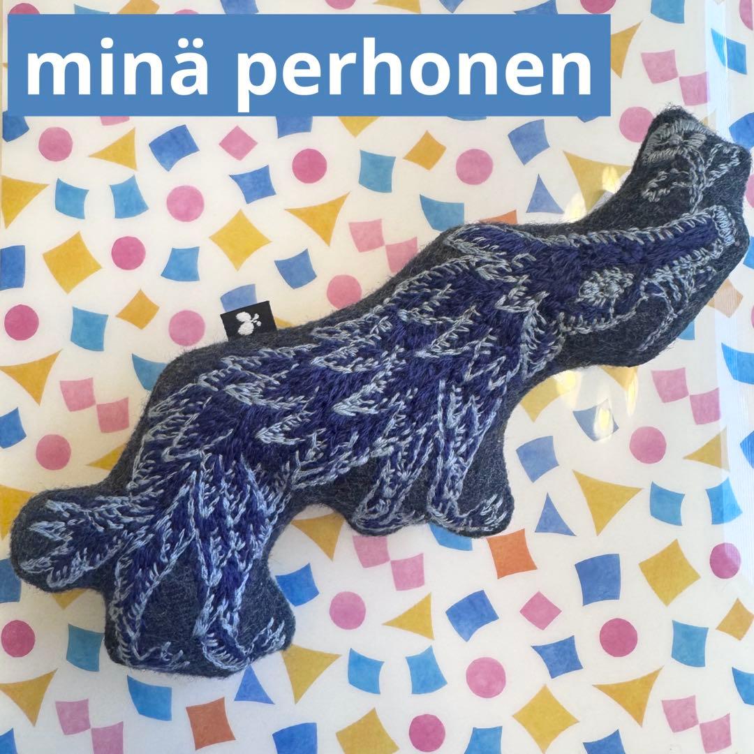 minä perhonen ブローチ wolf &flower