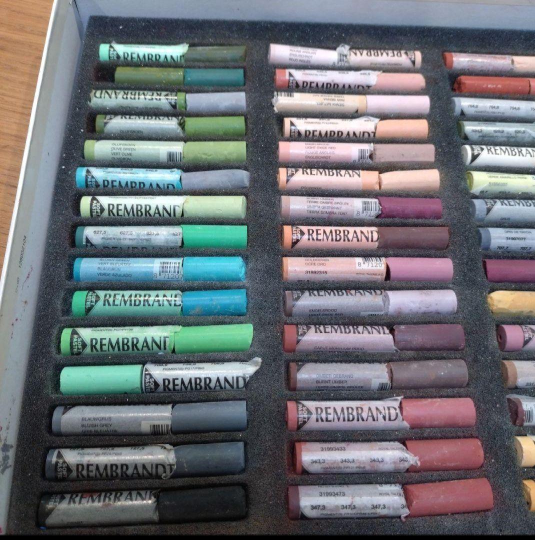 ($д$)様 ソフトパステル HOLBEIN＆REMBRANDT セット