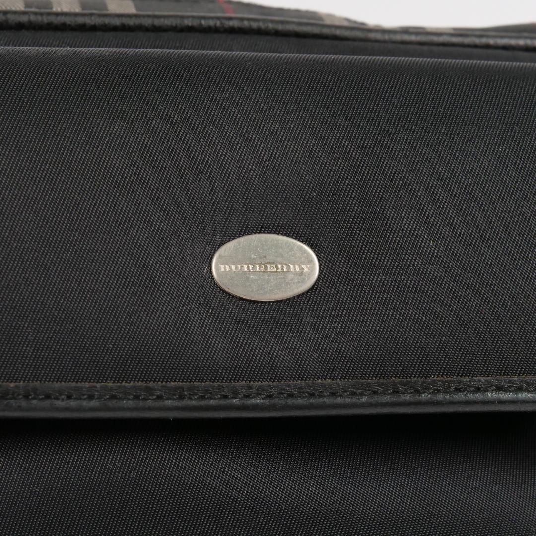 希少上品✨バーバリー ウエストバッグ ノバチェック キャンバス