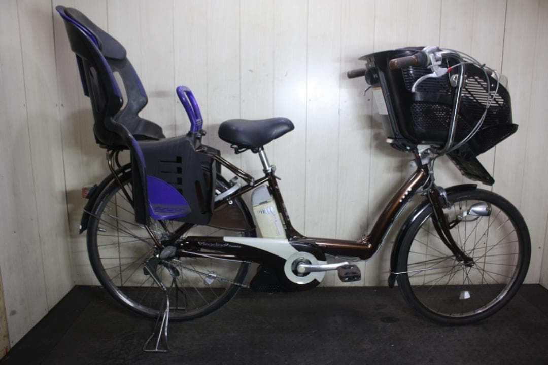 ブリヂストンアンジェリーノAG26L8 22-26型大容量8.1AH 3段LED