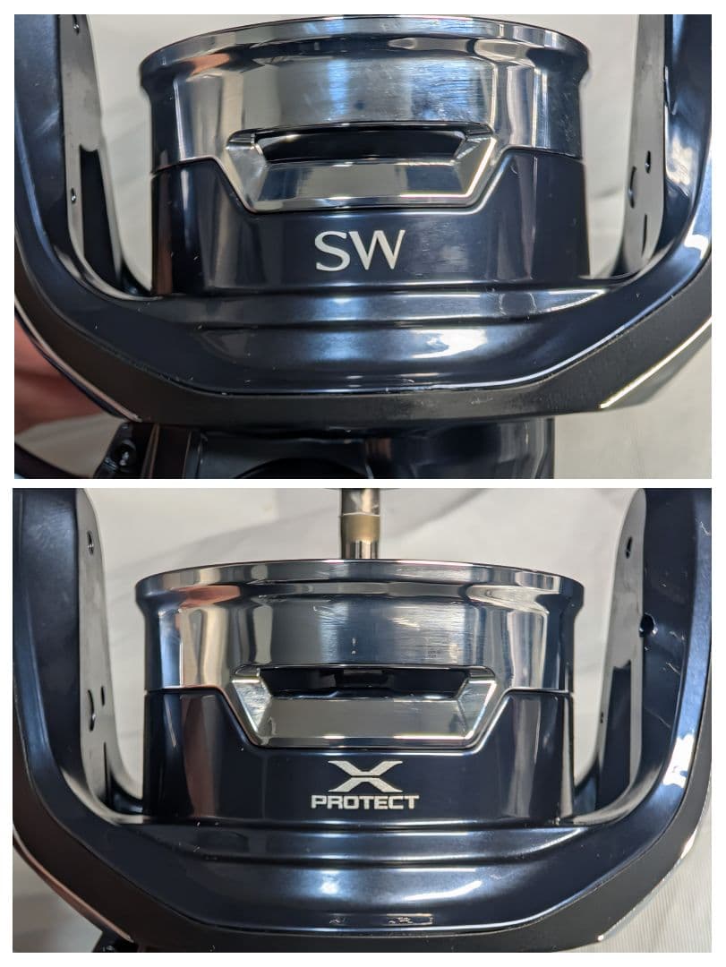 スプール無し　シマノ　管86HD 21ツインパワーSW8000HG本体ハンドル