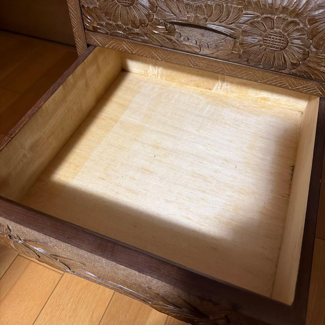 アンティーク 伝統工芸タンス 5段