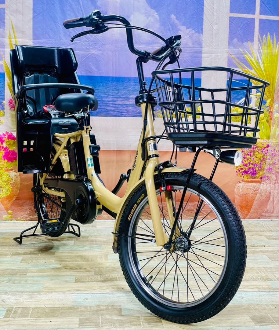 ギュットアニーズ2020年⭐️16AH！子供乗せ電動アシスト自転車Y3411