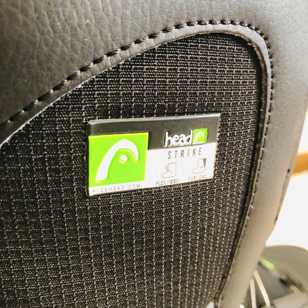 head STRIKE BOA スノーボードブーツ ブラック グリーン ボア