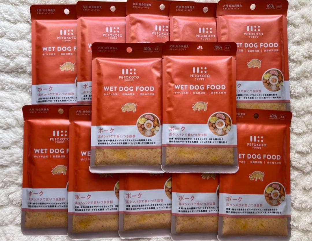 Ｂ☆Ｂ☆フレッシュドッグフード　ポーク24パック