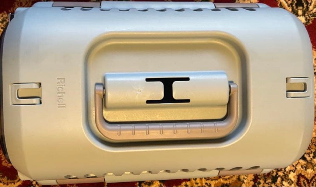 【新品未使用❣️】青いポリカーボネート犬猫ペットキャリーケース