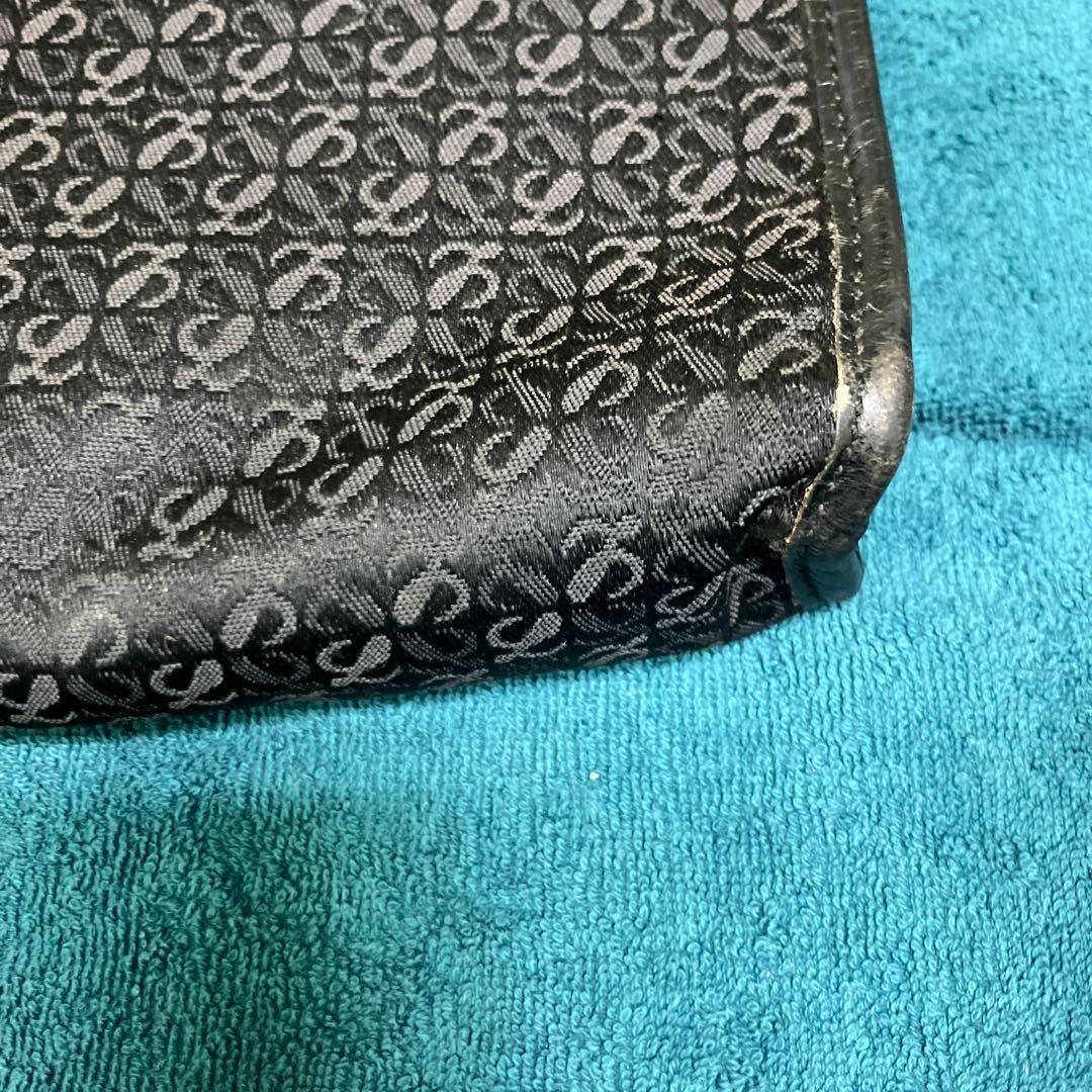 ロエベ　ビジネスバッグ 黒 ロゴ入り