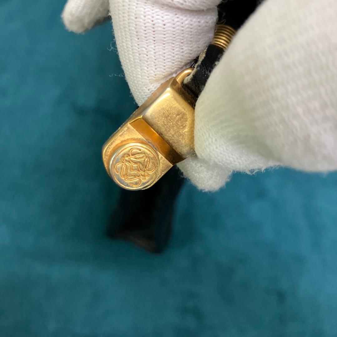 ロエベ　ビジネスバッグ 黒 ロゴ入り