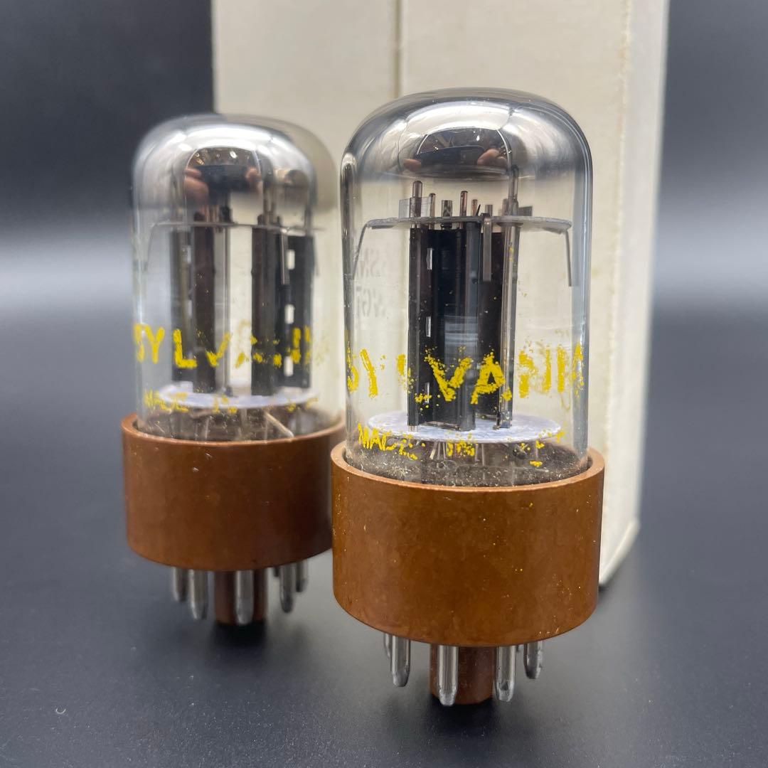 6SN7-WGT SYLVANIA ワンペアセット 真空管 (98)