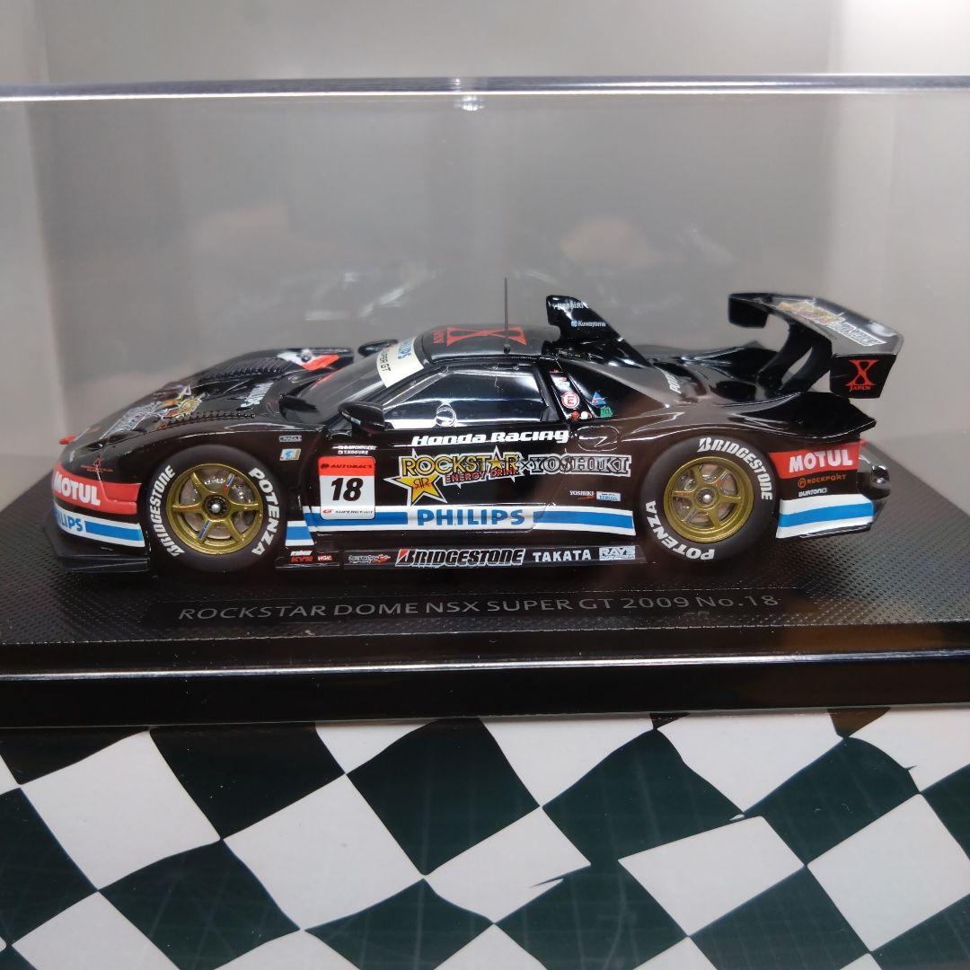 【未開封美品】1/43 エブロ 童夢ホンダ NSX YOSIKI 2009
