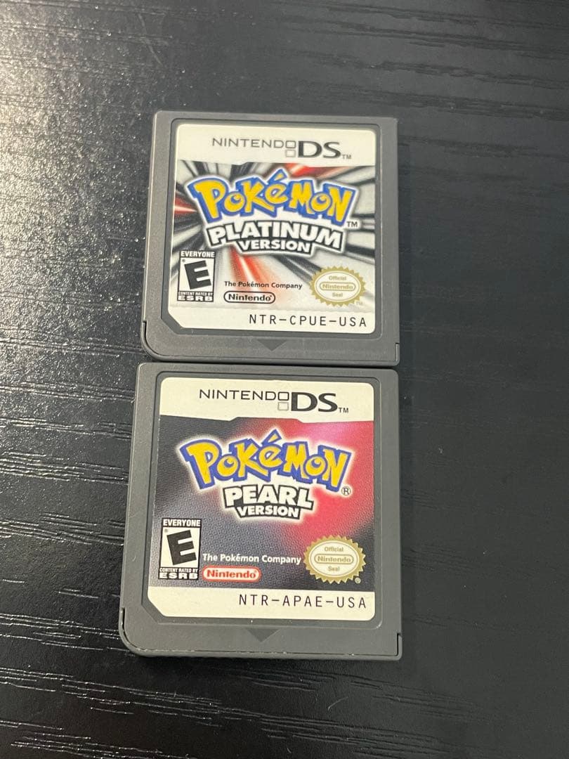 【正規品 北米版】ポケットモンスター プラチナ・パール 2本セット