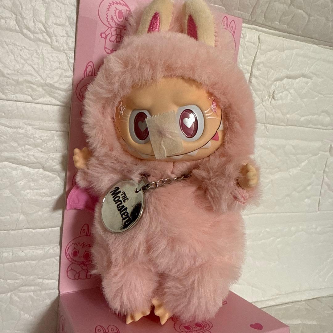 【新品】激レア！ジモモ　ラブブ　ピンクドラゴン　羽ピンク　チャーム　ぬいぐるみ