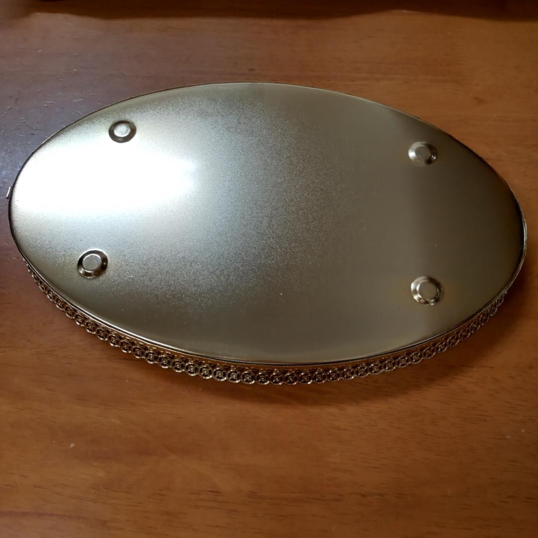 ミラートレー　鏡　トレイ　3サイズ 　セット　ゴールド