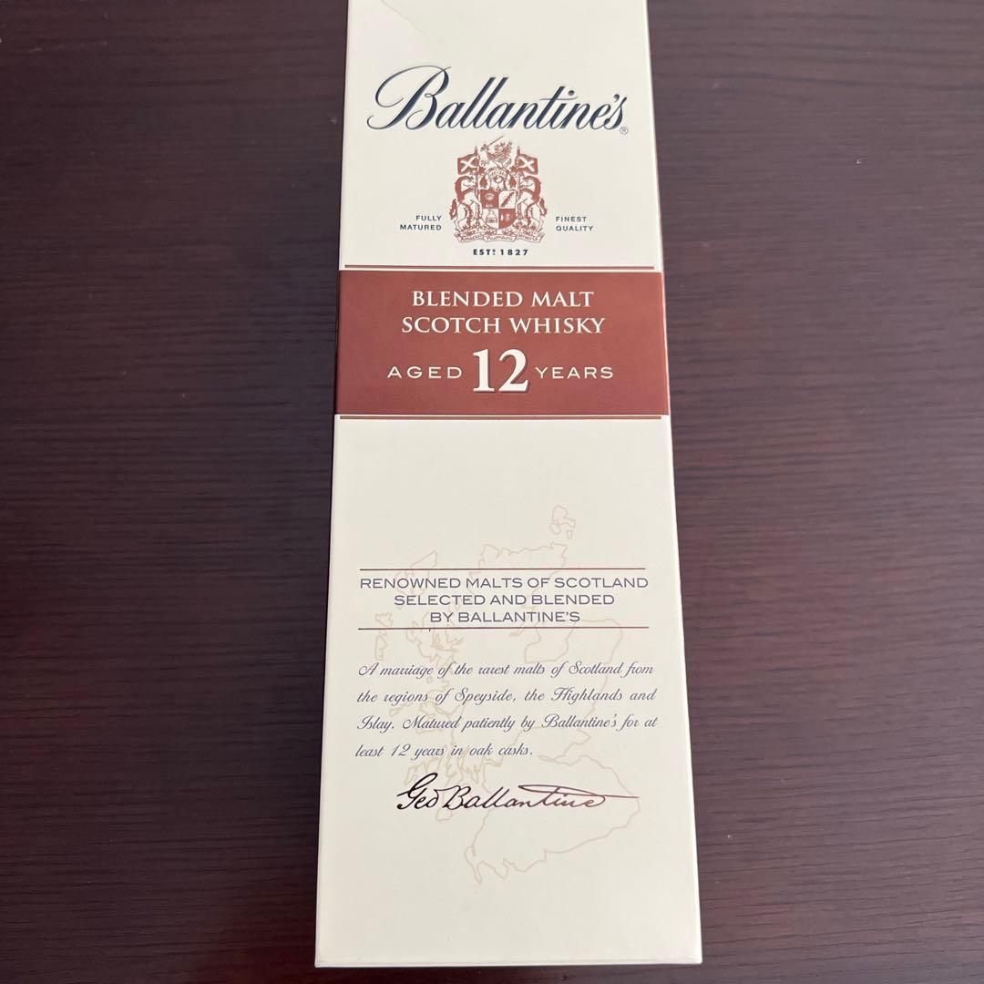 ウイスキー Ballantine's 12 Years Blended Whisky