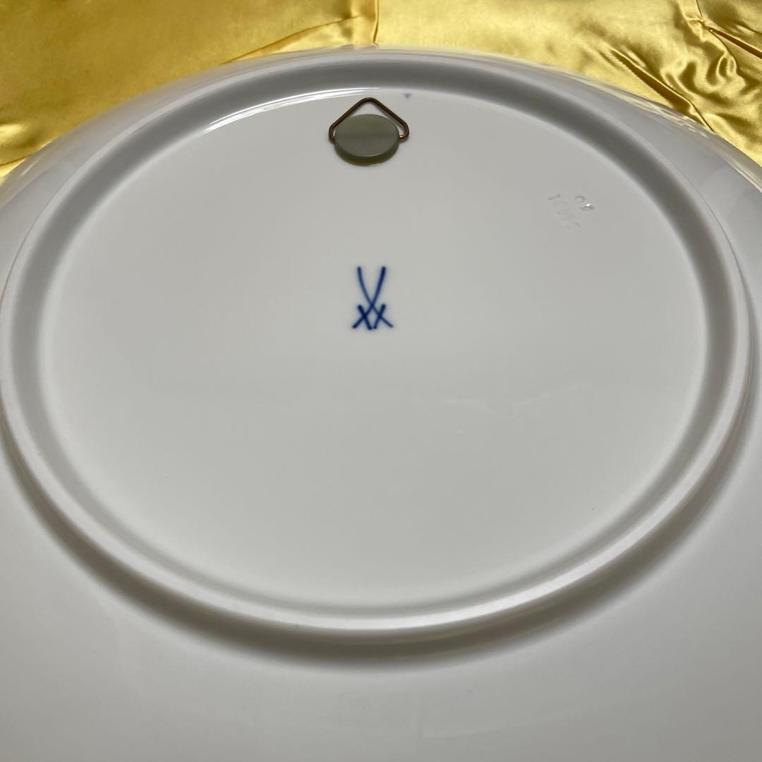 ◇美品＊１９４２年＊クリスマスプレート＊直径２５cm＊箱入り・Meissen・