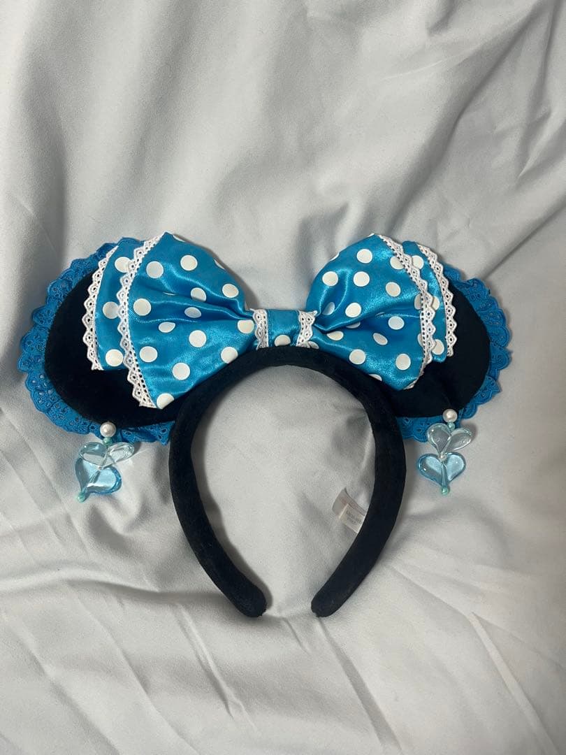 ディズニー水玉カチューシャ