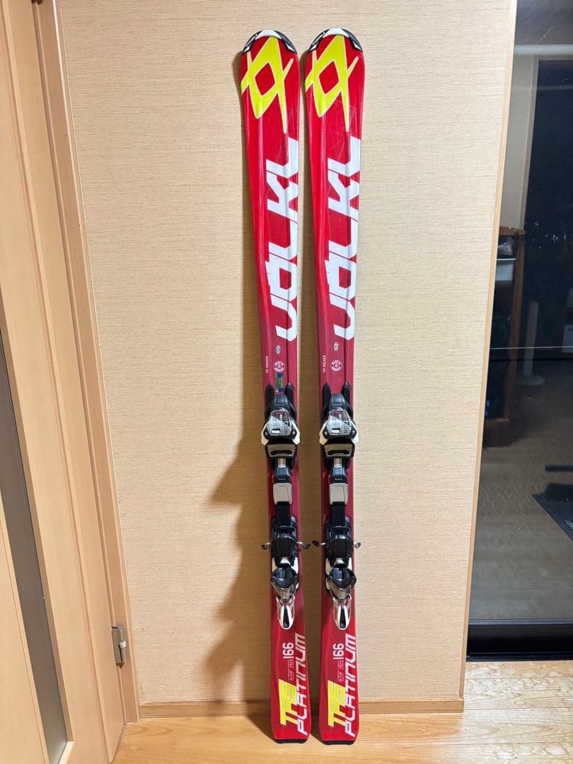 フォルクル VOLKL TRS PLATINUM 166cm センター75ｍｍ