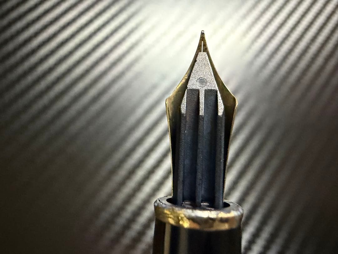 モンブラン マイスターシュテュック 144 ブラック 中白 EF 極細字 万年筆