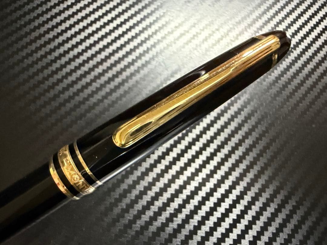 モンブラン マイスターシュテュック 144 ブラック 中白 EF 極細字 万年筆