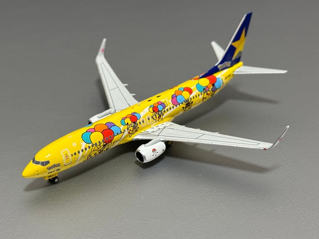 NG 1/400 スカイマーク B737-800 JA73AB ポケモン