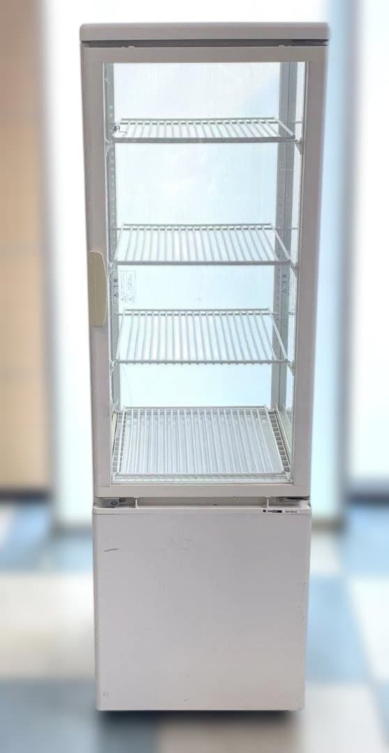 サンデン 業務用縦型冷蔵ショーケース AGV-90X-E キャスター付 100V
