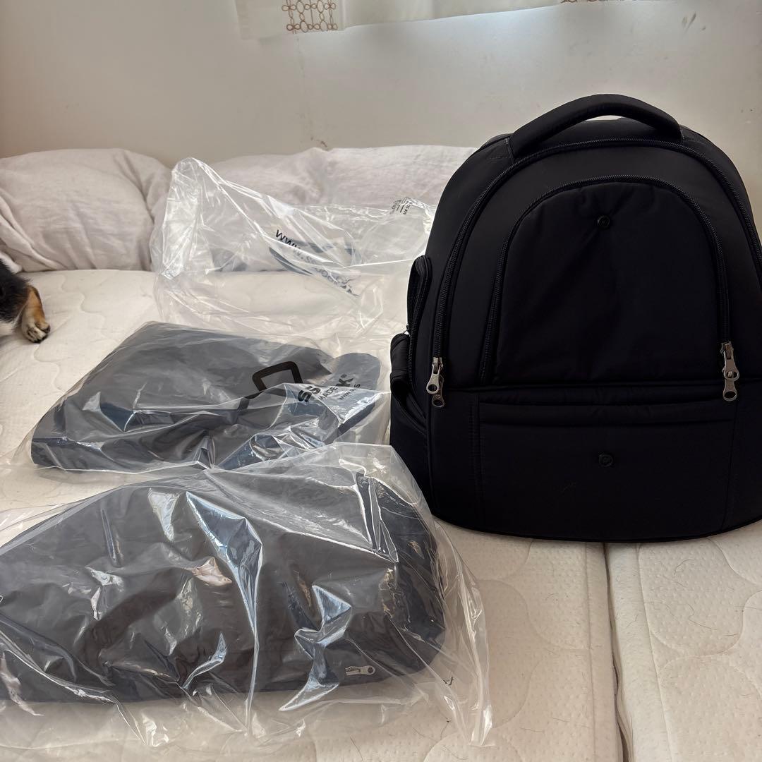 ssoook front bag ブラック