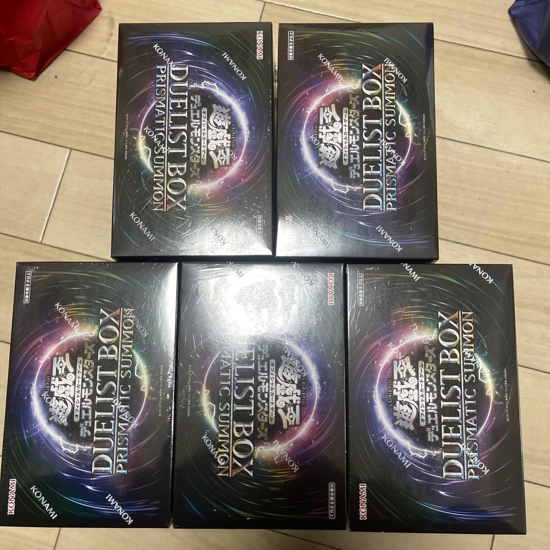 【シュリンク付き即日発送】デュエリストボックス　プリズマティックサモン8BOX