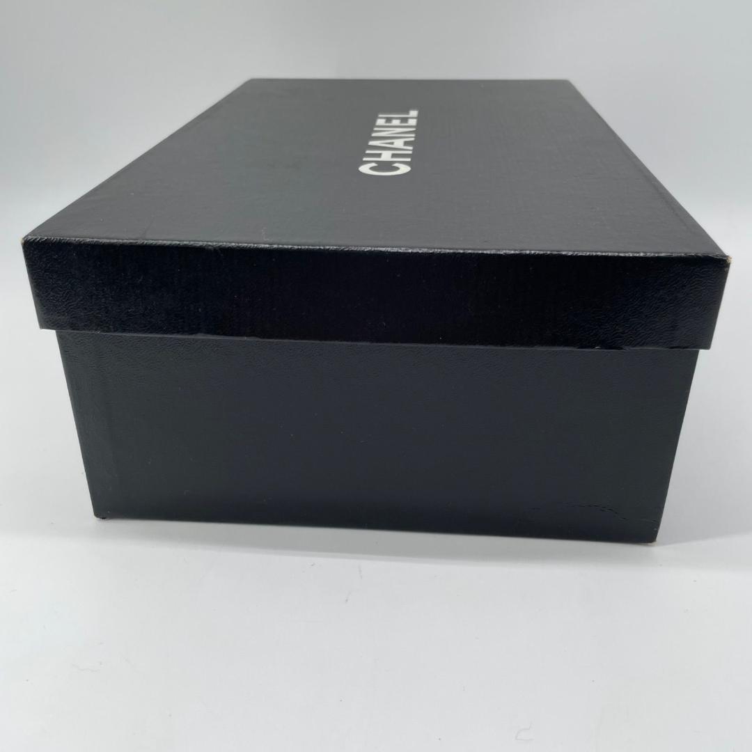 良品✨シャネル ココマーク ミュールサンダル スエード レザー 黒 ブラック