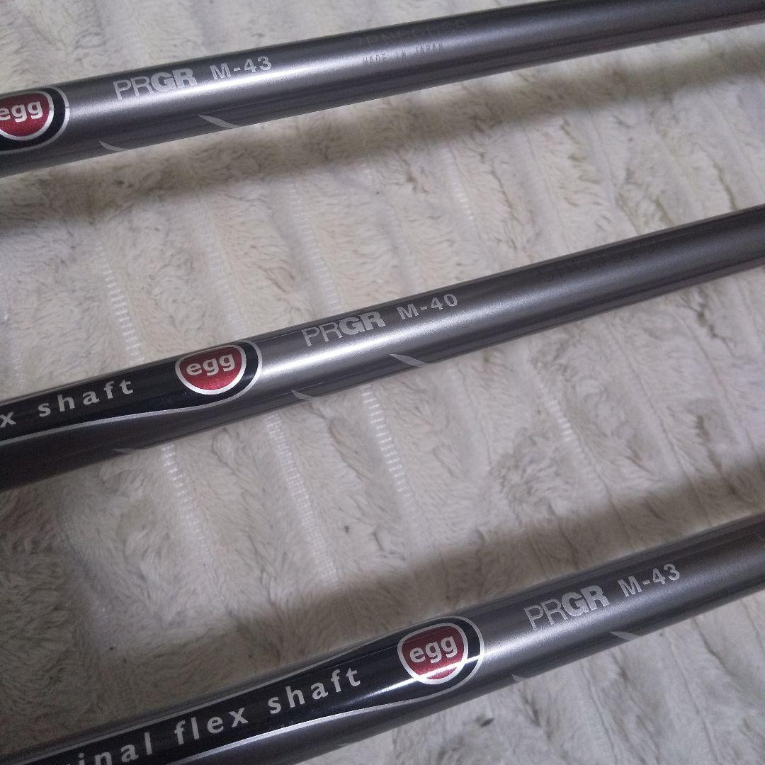 PRGR egg プロギア エッグ フェアウェイウッド 3,5,7番 3本セット