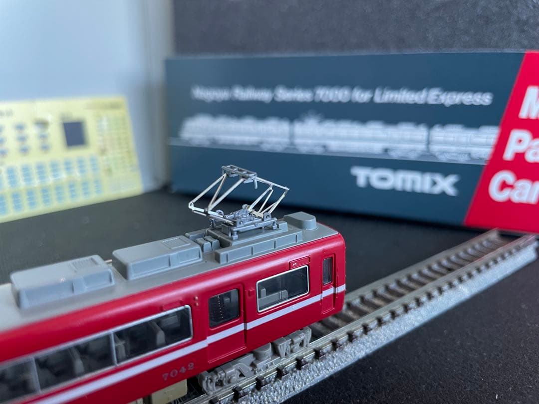 名鉄パノラマ7000系白帯(改) TOMIX。
