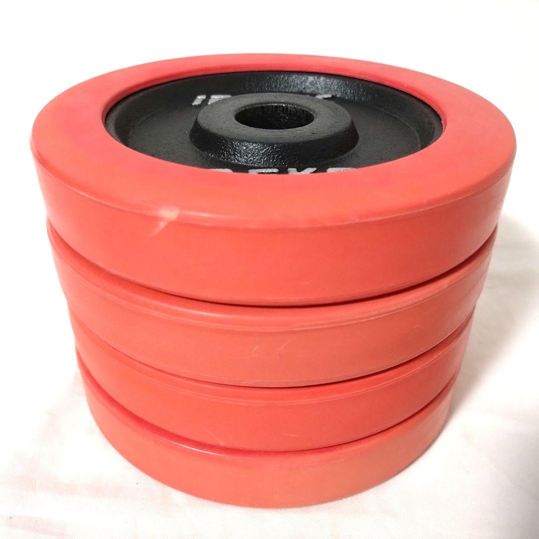 IROTEC　ラバー ダンベル 20kg セット　片手10kg×2個セット