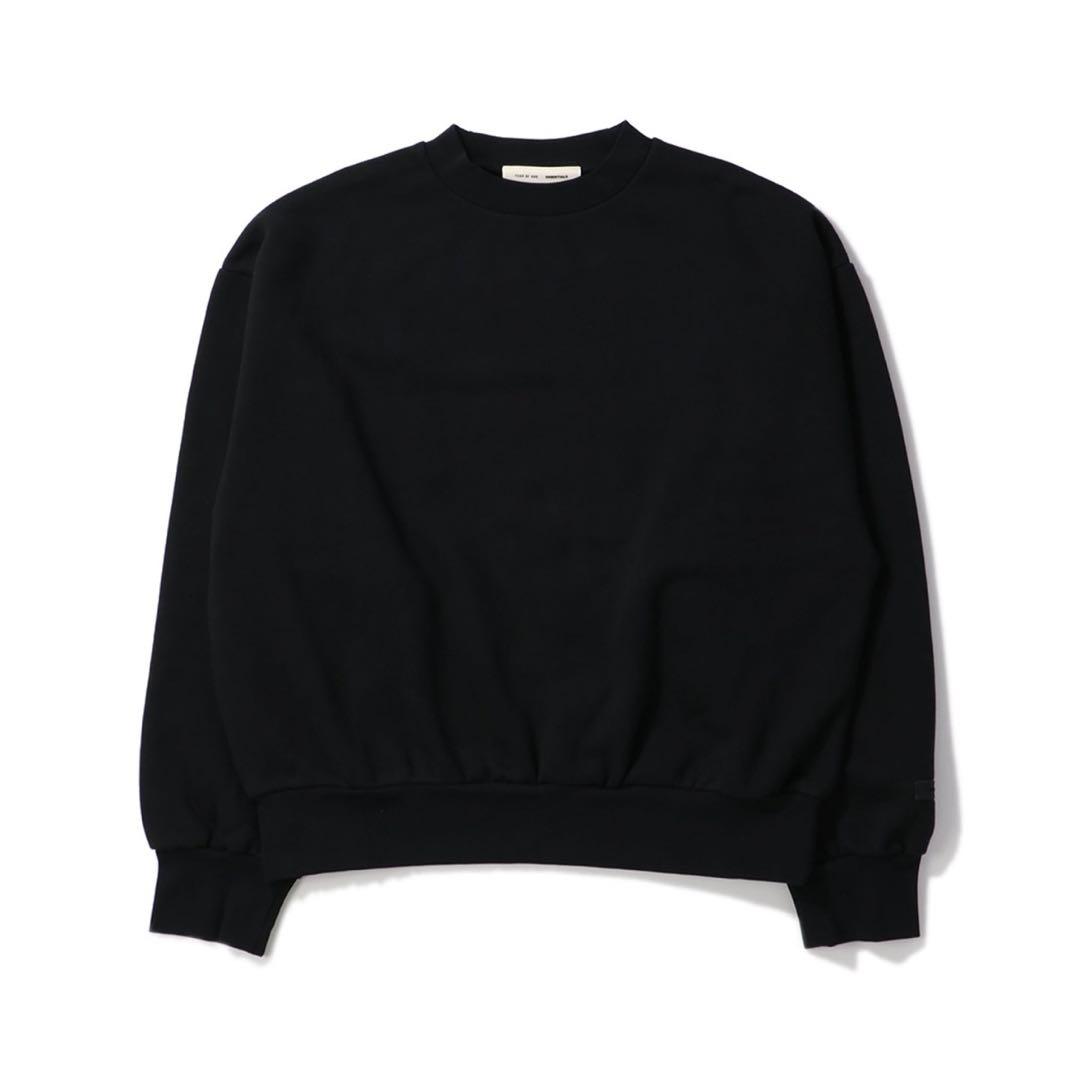 ESSENTIALS FEAR OF GOD ブラック トレーナー