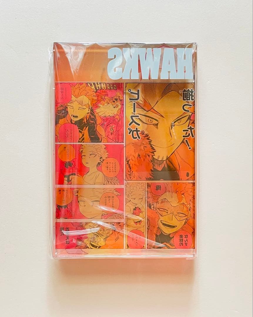 僕のヒーローアカデミア ホークス バースデイ　アクリルブロック　2022