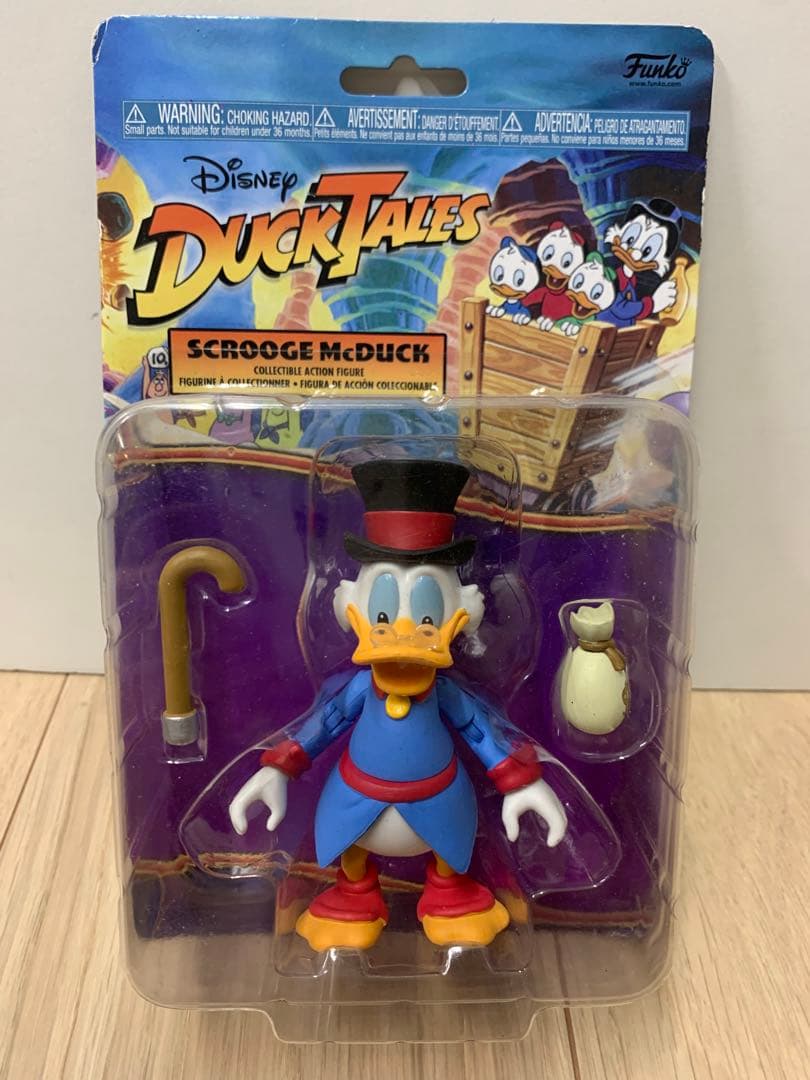ディズニー　スクルージ・マクダックダックテールスフィギュア　funko 海外