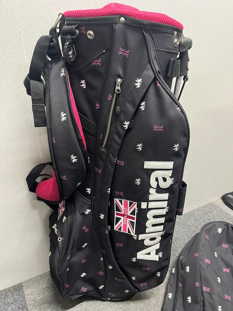 美品 Admiral スタンド キャディバッグ
