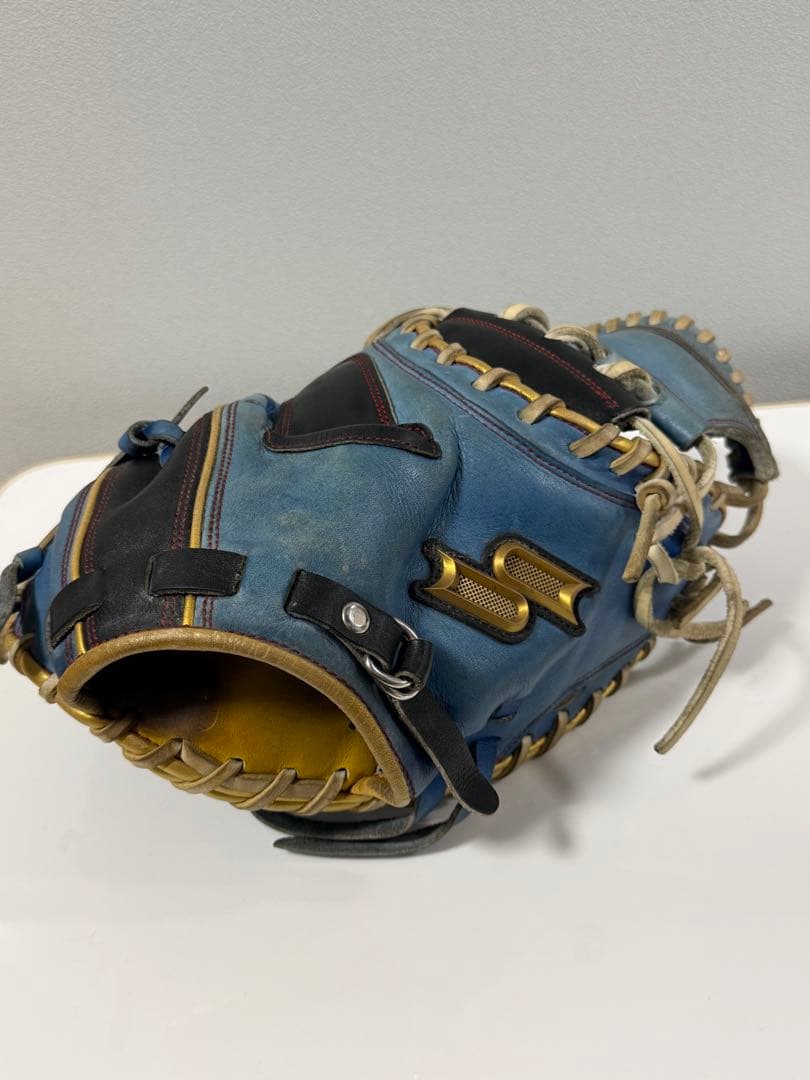 SSK 軟式グローブ 青/黒