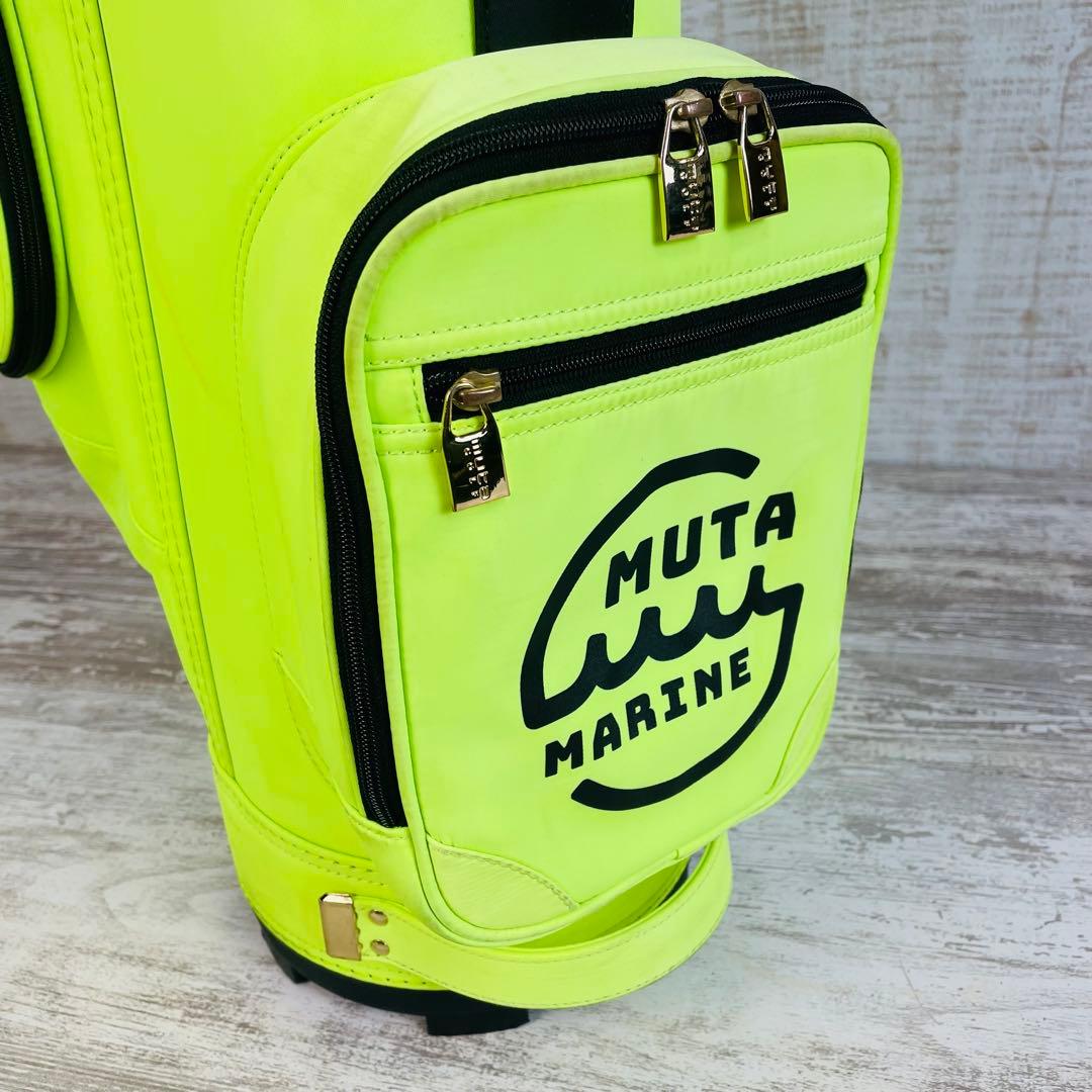 MUTA MARINE GOLF ムータマリン ゴルフ　キャディバッグ　イエロー
