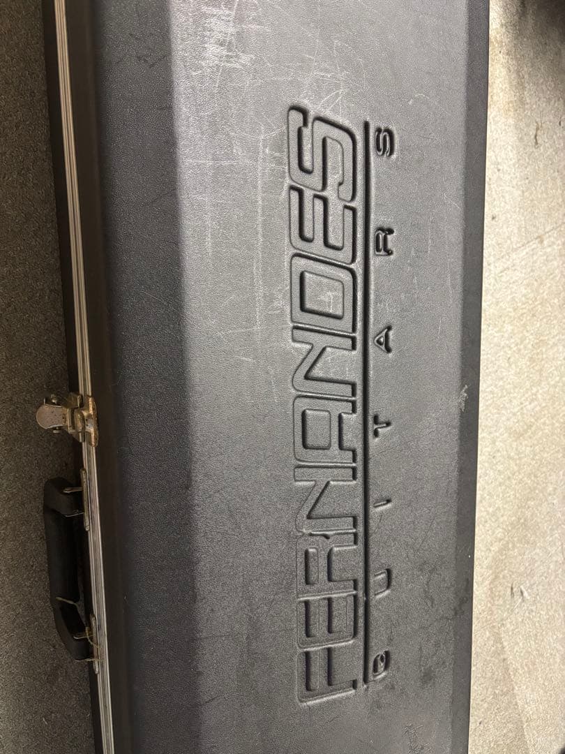 FERNANDES エレキギター ブルー 24フレット ハードケース付き