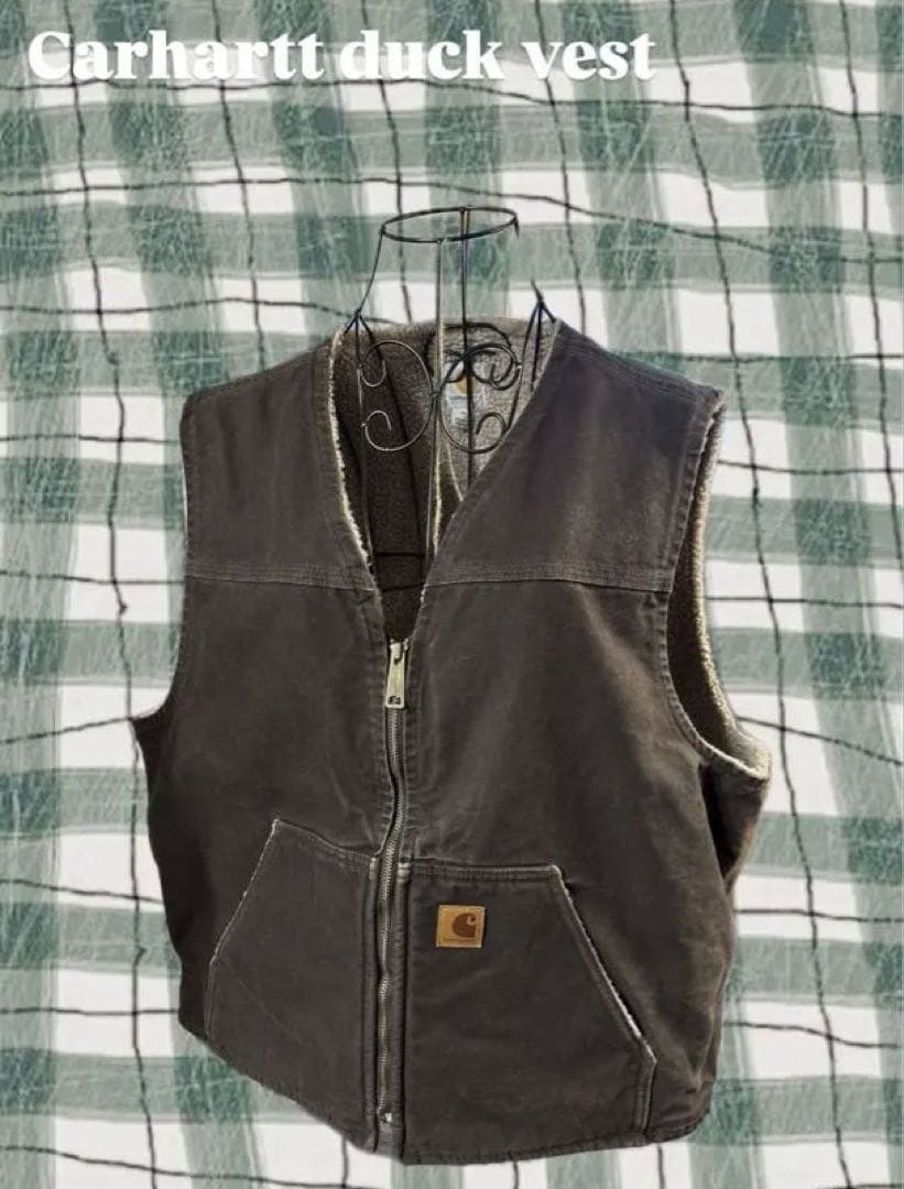 Carhartt duck vest ダックベスト