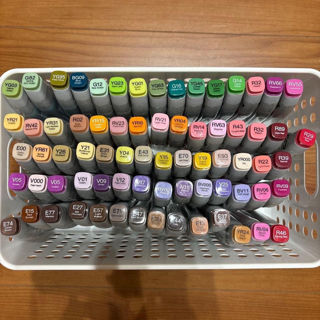 【のんびりやページ】 コピックマーカー 72本セット