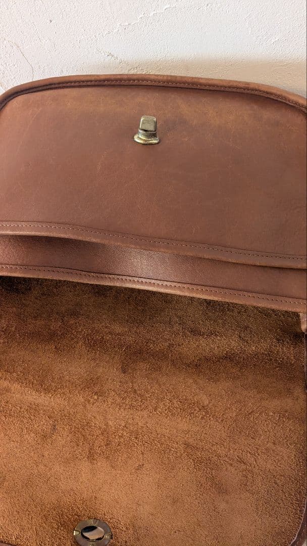 USA製　オールドコーチ　キャメル