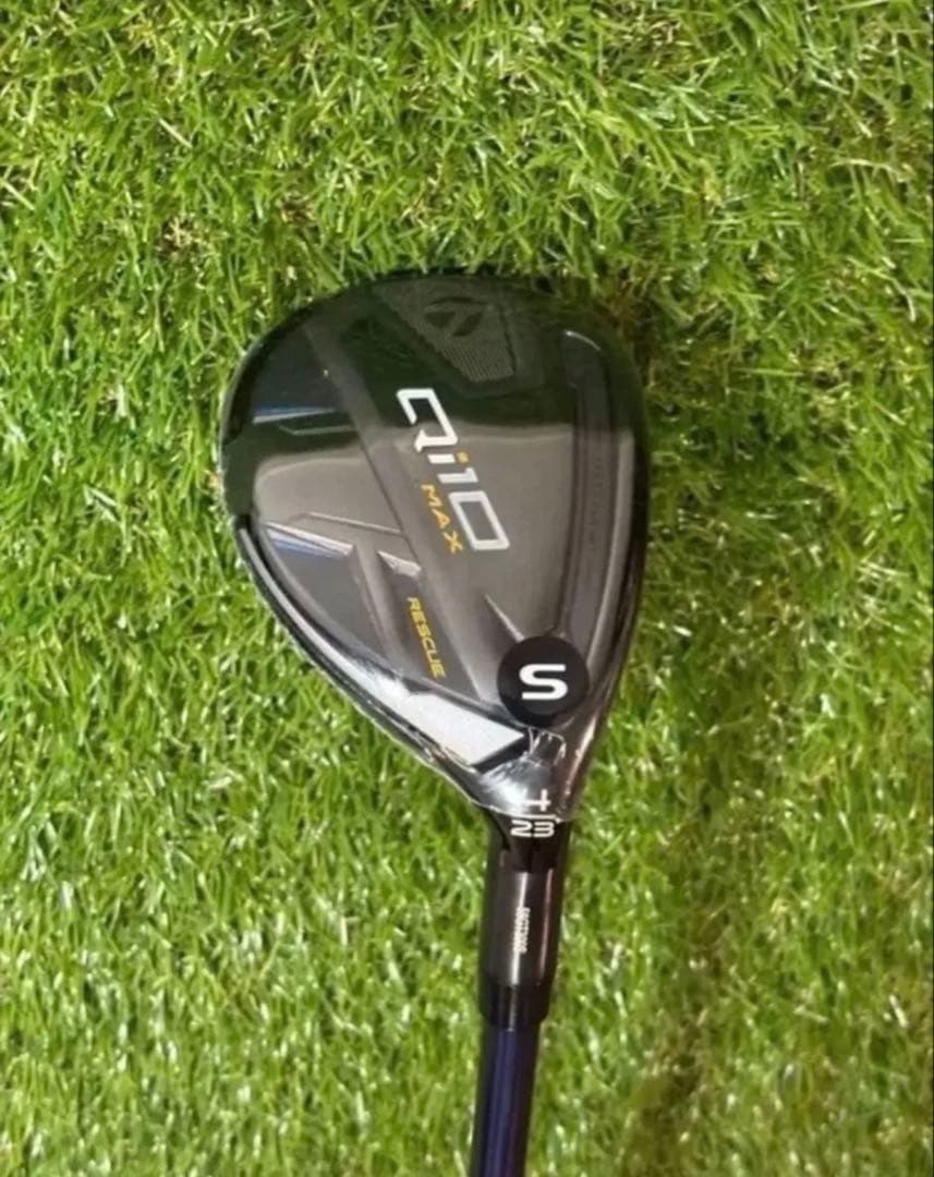 新品 テーラーメイド Qi10 MAX 4U (S) レスキュー TM60