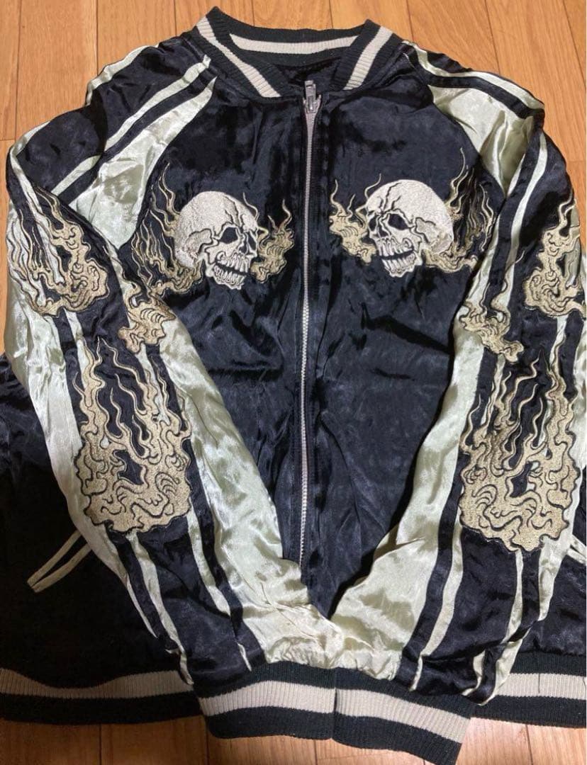 スカジャン SCRIPT 中古品 難あり