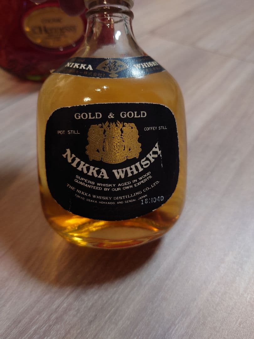 ウイスキー J＆B ダンヒル ニッカ オールド X.O ヘネシー 未開封 古酒
